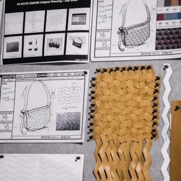 PS PETITE SIMONE Crossbody Bags for Women Trendy Chic Designer Inspired Shoulder Handbag Purse DIY & Adjustable Strap PU Leather