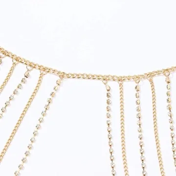 Brishow Crystal Belly Chain for Women - Stylish and Versatile