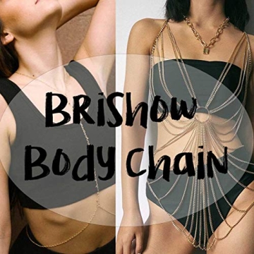 Brishow Crystal Belly Chain for Women - Stylish and Versatile