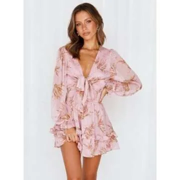 AlvaQ Floral A-Line Sundress for Stylish Comfort