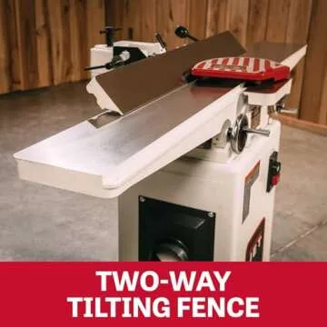 JET 6-Inch Long Bed Jointer, 3 HSS Knives, 1 HP, 1Ph 115/230V (Model JJ-6CSDX)