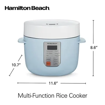 Hamilton Beach 12-Cup Digital Rice Cooker & Steamer