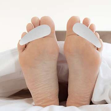 4Pairs Gel Hammer Toe Cushions for Pain Relief and Comfort