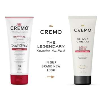 Cremo Shaving Cream for Men, Ultra-Slick Comfort, 2 Pack