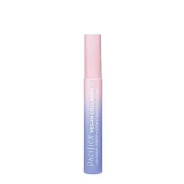 Pacifica Beauty Vegan Collagen Lash Serum and Clear Mascara Primer, Makeup, Conditioning Vitamin E and Vitamin B, Fluffy Lashes, Lash Primer, Cruelty Free, Silicone Free, Clean Makeup,0.24 oz(1 Count)