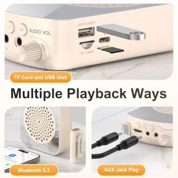 Voice Amplifier Wireless with Lapel Microphone for Teachers