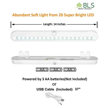 BLS T01L LED Closet Light Motion Sensing Super Bright