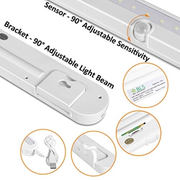 BLS T01L LED Closet Light Motion Sensing Super Bright