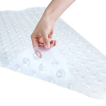 YINENN Extra Large Bath Safety Mat, 40x16 Inch Non-Slip