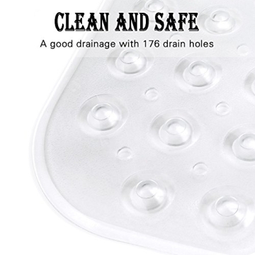 YINENN Extra Large Bath Safety Mat Non-Slip 40x16