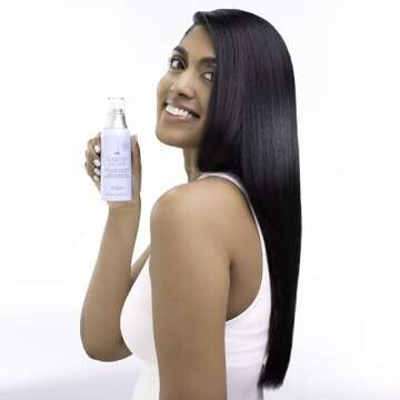 Drybar Liquid Glass High-Gloss Smoothing Blowout Cream | Reduces Frizz, Smooths Hair, Enhances Shine for a Healthier Appearance | Heat Protectant for Hair up to 450°F