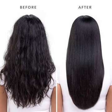 Drybar Liquid Glass High-Gloss Smoothing Blowout Cream | Reduces Frizz, Smooths Hair, Enhances Shine for a Healthier Appearance | Heat Protectant for Hair up to 450°F