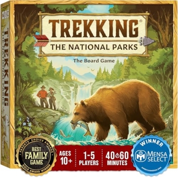 Trekking The National Parks Family Board Game for All Ages