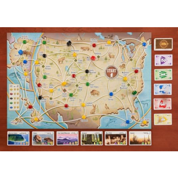 Trekking The National Parks Family Board Game for All Ages
