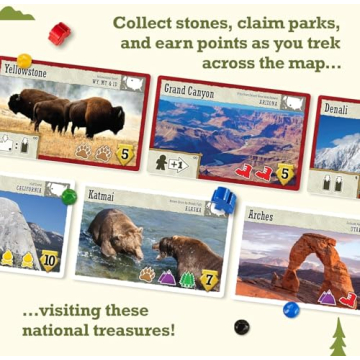 Trekking The National Parks Family Board Game for All Ages
