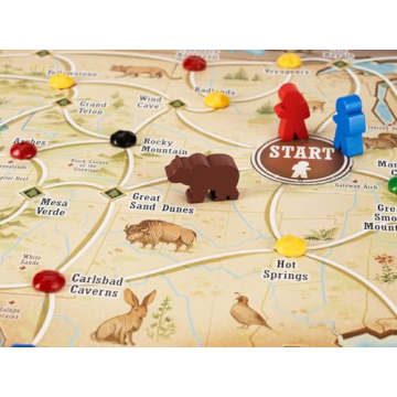 Trekking The National Parks Family Board Game for All Ages
