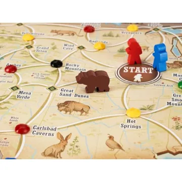 Trekking The National Parks Family Board Game for All Ages