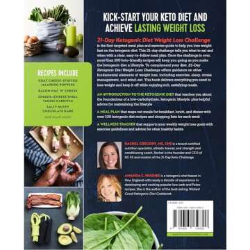 21-Day Ketogenic Diet Weight Loss Challenge: Recipes and Workouts for a Slimmer, Healthier You