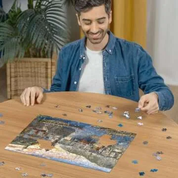 Ravensburger Sunrise at The Port 500-piece Puzzle - Beautiful & Engaging