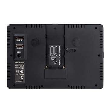 7 inch 4K HDMI Field Monitor Kit, VILTROX DC-70 II on Camera Monitor with HDMI Output, Peaking Focus Assist Video Monitor with Sunshade Hood/Battery