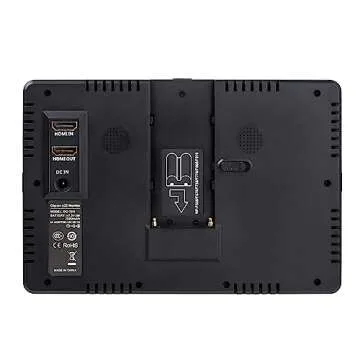 7 inch 4K HDMI Field Monitor Kit, VILTROX DC-70 II on Camera Monitor with HDMI Output, Peaking Focus Assist Video Monitor with Sunshade Hood/Battery