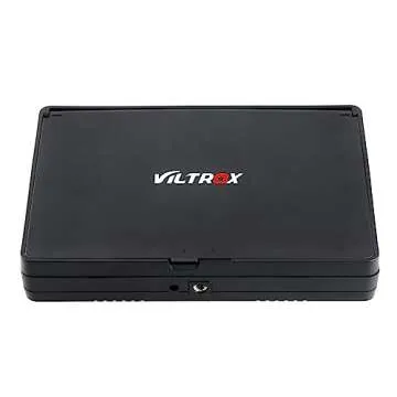 7 inch 4K HDMI Field Monitor Kit, VILTROX DC-70 II on Camera Monitor with HDMI Output, Peaking Focus Assist Video Monitor with Sunshade Hood/Battery