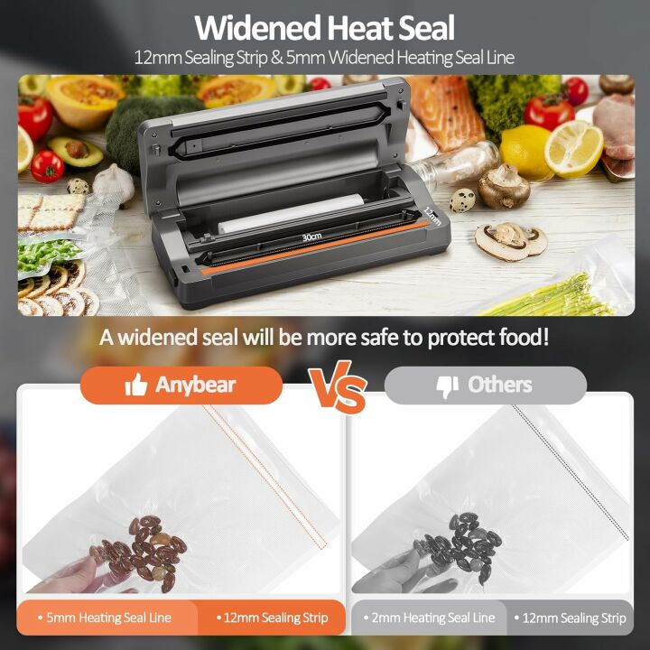 Vacuum Sealer Machine with Digital Countdown Display