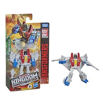 Transformers Toys Generations War for Cybertron: Kingdom Core Class WFC-K12 Starscream Action Figure...