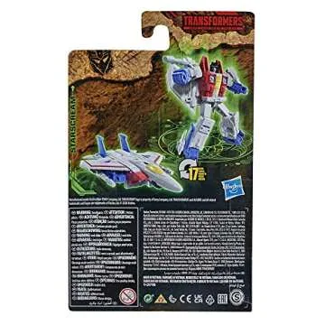 Transformers Toys Generations War for Cybertron: Kingdom Core Class WFC-K12 Starscream Action Figure - Kids Ages 8 and Up, 3.5-inch
