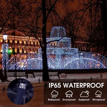 Vimorg 200 LED Solar String Lights Waterproof Outdoor Decor