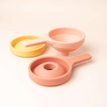 Inspire My Play Silicone Funnels - Safe Sensory Tools for Kids