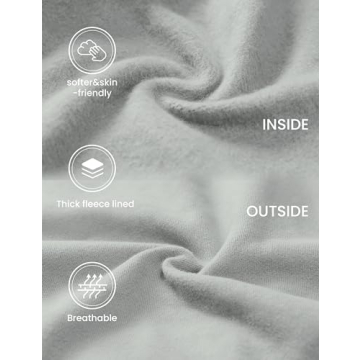 CRZ YOGA Fleece Lined Half Zip Hoodie for Women