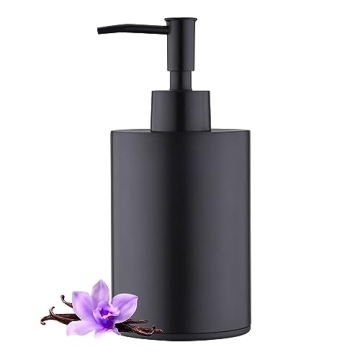Avola Kitchen Soap Dispenser, Hand Soap Dispenser for Bathroom,Anti Rust Stainless Steel Black Soap ...