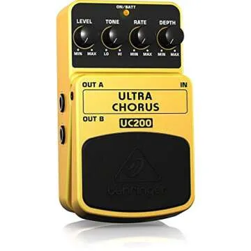 Behringer UC200 Ultra Chorus Pedal for Guitarists
