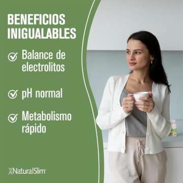 NaturalSlim Natural Potassium Citrate Gluconate 99 mg - Kadsorb Supports Electrolyte Balance & Normal pH - Absorbable Potassium Supplements with Essential Minerals - Non GMO 400 Capsules 1 Pack