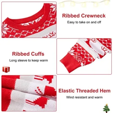 Funnycokid Ugly Christmas Sweater for Kids