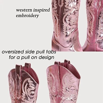 Stylish MUCCCUTE Women's Cowgirl Boots for Every Occasion
