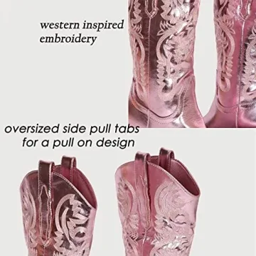 Stylish MUCCCUTE Women's Cowgirl Boots for Every Occasion