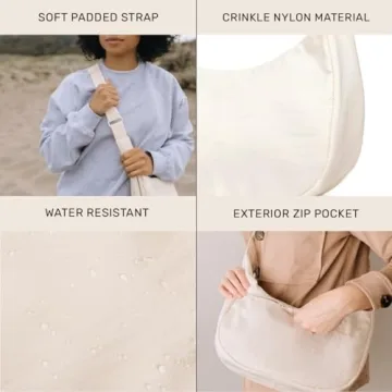 Jadyn Crescent Bag Large Anti-Theft Crossbody for Women