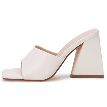 VETASTE Stylish Women's Heeled Mules for Comfort and Fashion