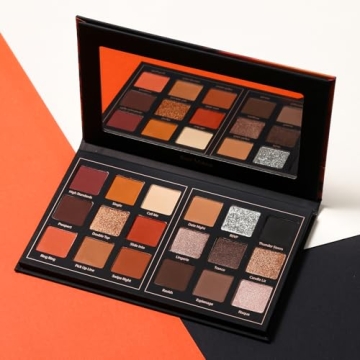 Prism Makeup 18 Color Eyeshadow Palette - Ultra Pigmented and Versatile