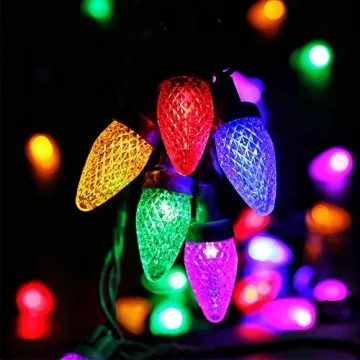 HAYATA LED Multi-color Christmas Lights for Indoor & Outdoor
