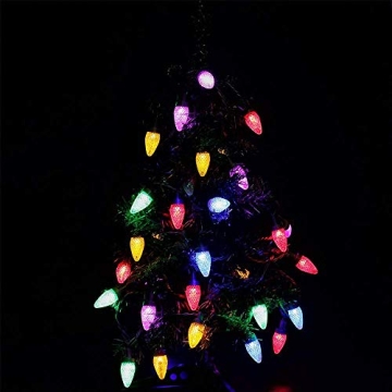 HAYATA LED Multi-color Christmas Lights for Indoor & Outdoor