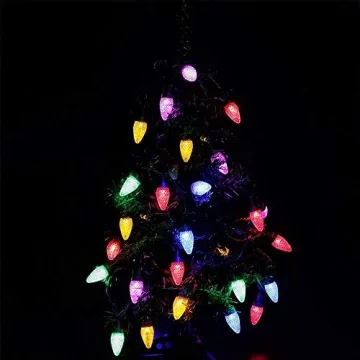 HAYATA LED Multi-color Christmas Lights for Indoor & Outdoor