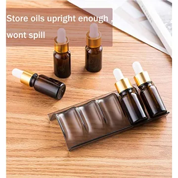 Stylish Essential Oil Organizer for 50 Bottles