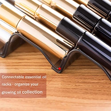 Stylish Essential Oil Organizer for 50 Bottles