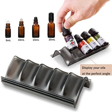 Stylish Essential Oil Organizer for 50 Bottles