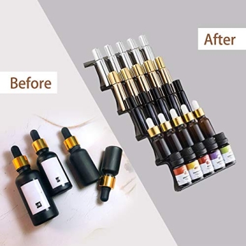 Stylish Essential Oil Organizer for 50 Bottles