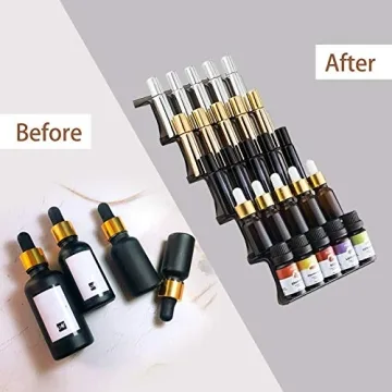 Stylish Essential Oil Organizer for 50 Bottles