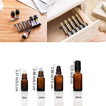Stylish Essential Oil Organizer for 50 Bottles
